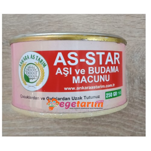 As-star süper kalite aşı macunu 250 gr